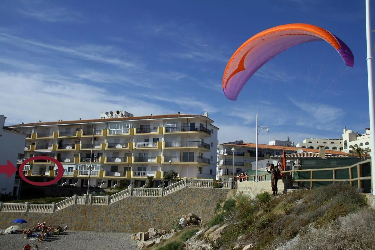 First Line Beach Apartment With Two Bedrooms And Sea View Nerja